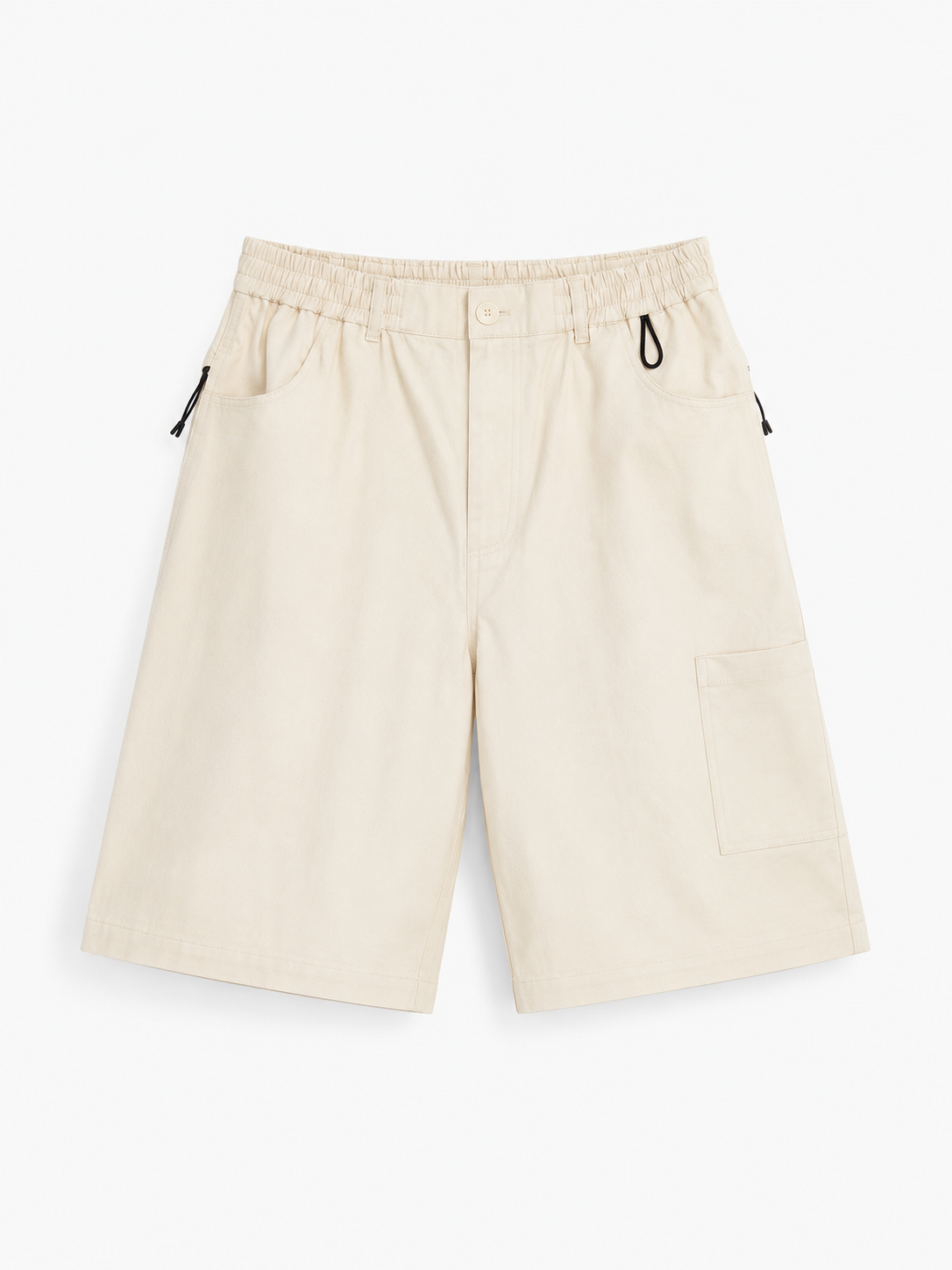 pants 城市機能寬版工裝七分褲